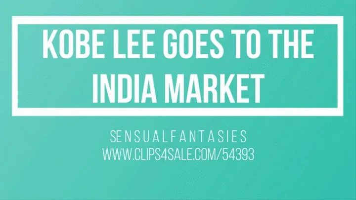 Kobe Lee goes to the India market