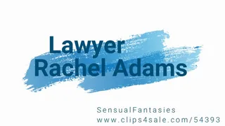 Lawyer Rachel Adams