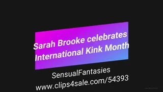 Sarah Brooke's purple passion