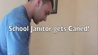 School Janitor Gets Caned!