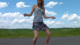 Street Dance In Miniskirt 2