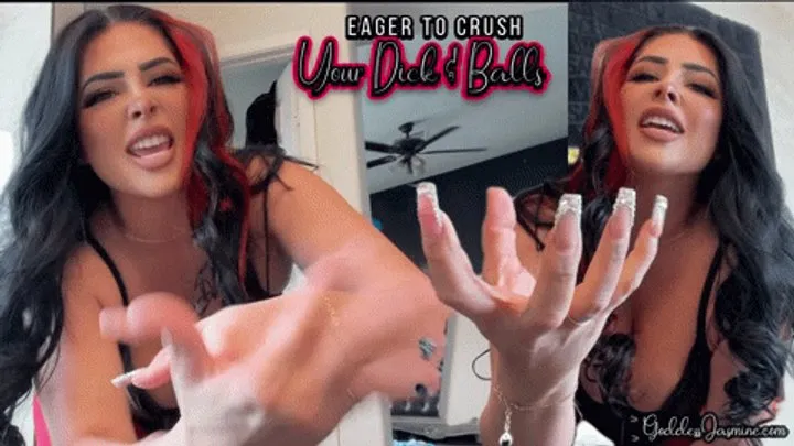 Eager to Crush your Little Dick & Balls - Ballbusting CBT