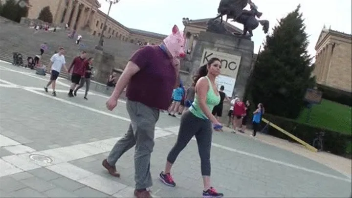 Walking the Pig in Public!