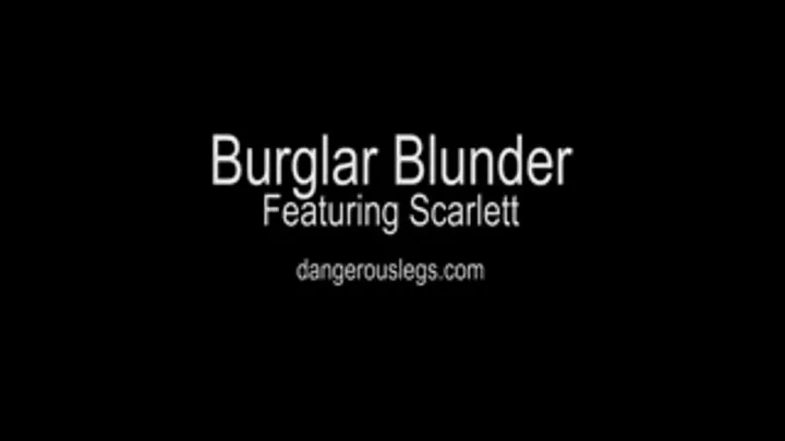 Burglar Blunder