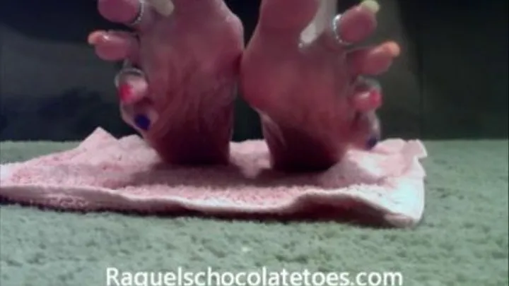 Raquels Chocolatetoes Toe Curling, Toe Wiggling and Soles