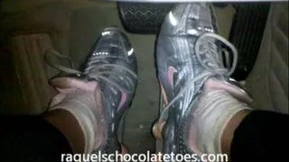 Raquels Chocolatetoes Pedal Pumping In Dirty Socks and Nikes