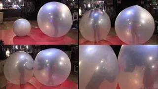Double Bubbles FULL (Giant Balloons). VeVe and Candy.