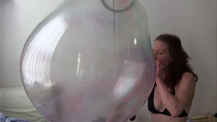 Giant Plastic Bubble Inflation (VeVe Lane)