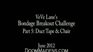 Bondage Breakout Part 5: Duct Tape and Chair