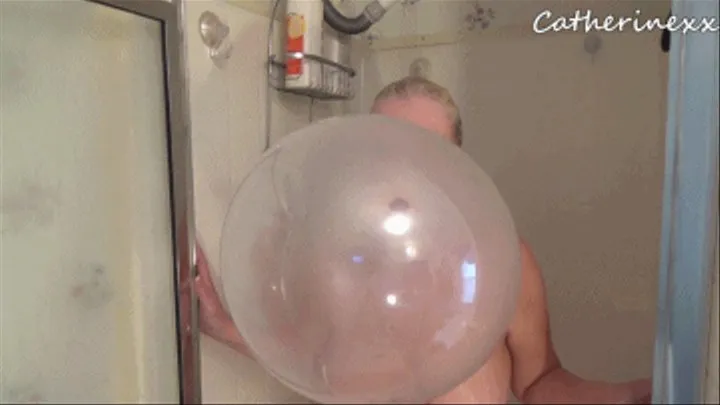 Huge Shower Bubbles