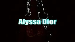 Alyssa Dior jerking a big cock in the shower