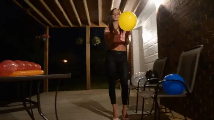 Cigarette Balloon Popping