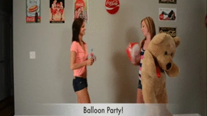 Party Balloons Nude Pop