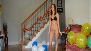 Ten Minute Balloon Thong Challenge