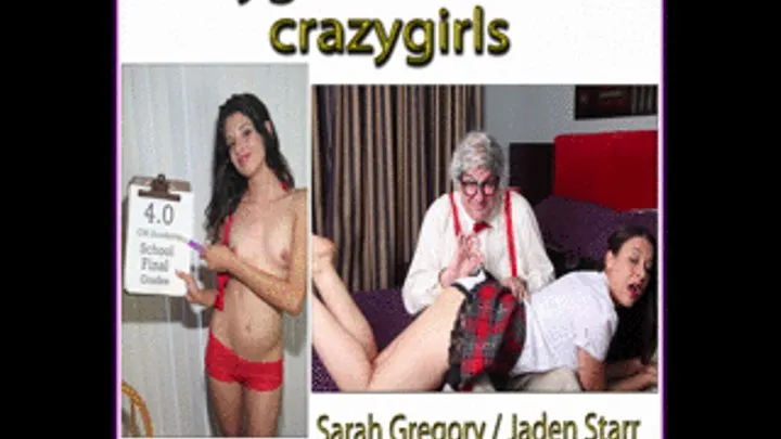 the Kinky Professor gets a lession in how to spank Jaden Starr bare ass from Sarah Gregory. IPOD