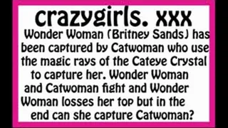 Wonder Woman Captured and Bound by Catwoman