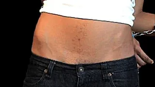 HAPPY TRAIL WAXING ACCIDENT GIRL :ARRESTED+ BELLY EXAMINATION PART ONE . 320p