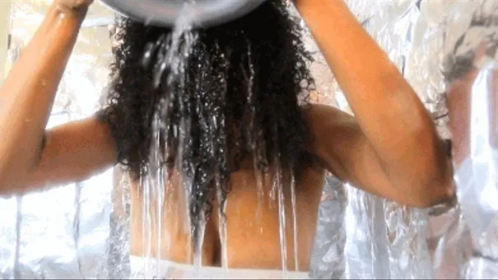 WET CHERRI : SUPER COMBO PACK : TAPE 1 + TAPE 2 + TAPE 3 together : wet look leotard : hairy body close-ups / hair over face / big tits popping out : COMBO PACK VERSION