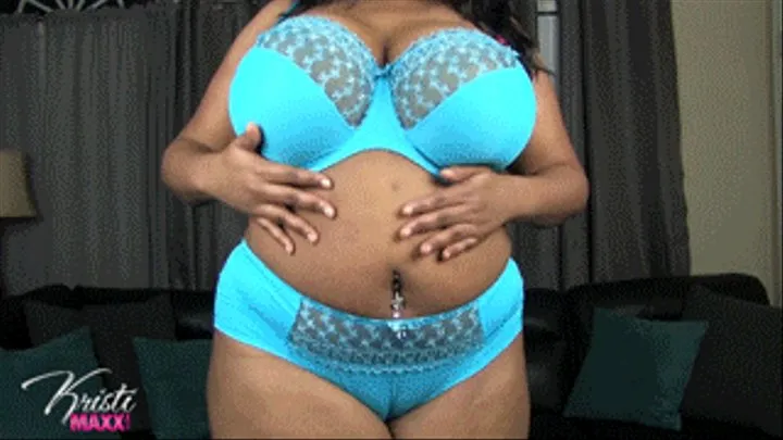 Blue Bra And Panty Set - WMV