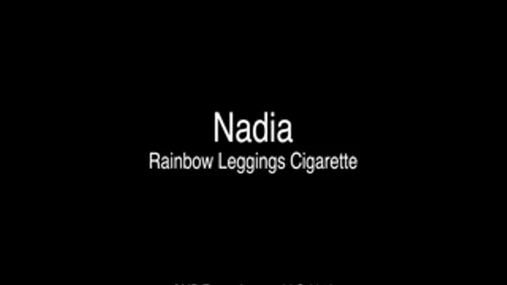 Nadia Rainbow Leggings Cigarette