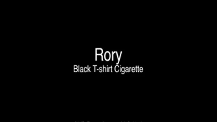 Rory Black T-shirt Cigarette