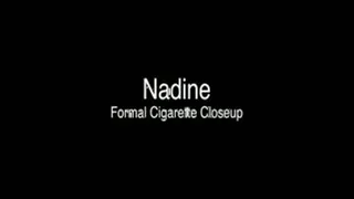 Nadine Formal Cigarette Closeup