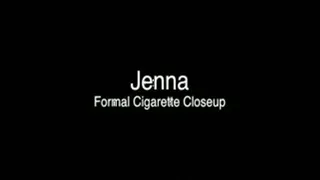 Jenna Formal Cigarette Closeup