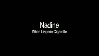 Nadine White Lingerie Cigarette