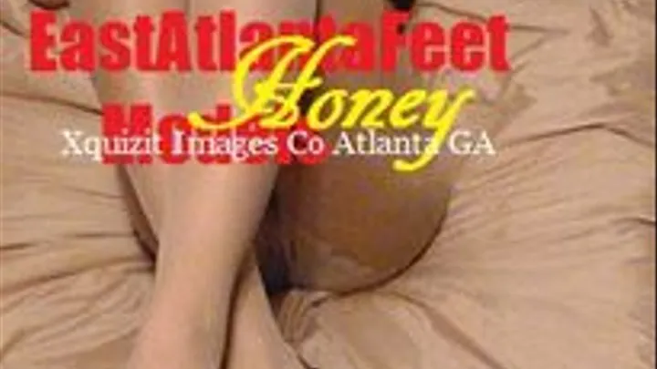 Honey's Feet Fucked in Nude Pantyhose