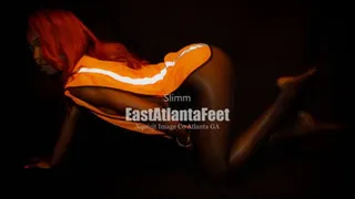 Slimm's Black Tights Footjob