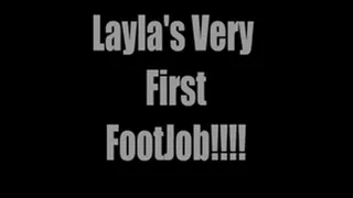 Layla's First Footjob (Lesson #1)