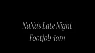 NaNa's Late Night Footjob