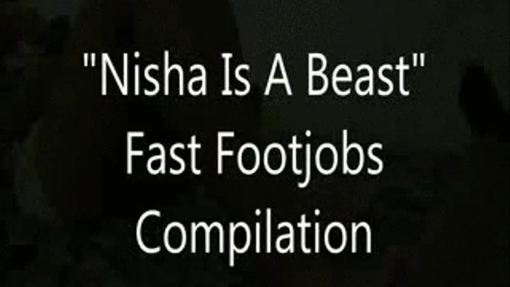 Nisha's Sexy Feet Do Two Footjobs in One Movie