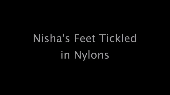 Nisha's Feet Tickled in Nylons