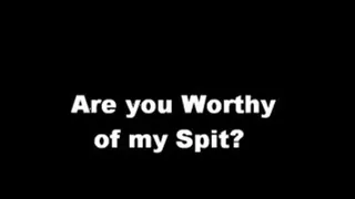 Are you worthy?