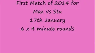 Maz vs Stuart 1st match of 2014