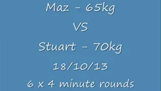 Maz vs Stuart 18th October 2013