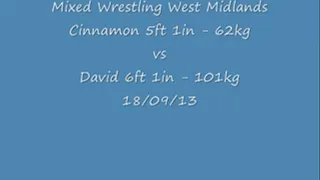 Red head Cinnamon vs David 18/09/13