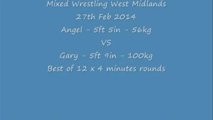 Cougar Angel VS Gary T 27th Feb 2014