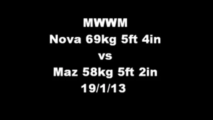 Maz vs Nova 19/1/13