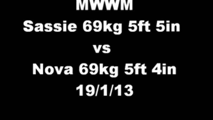 Nova vs Sassie 19/1/13