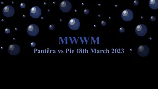 Pantera 70kg vs Pie 120kg!