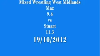 Stuart vs Maz 19/10/12 REDUCED FROM $19.99!