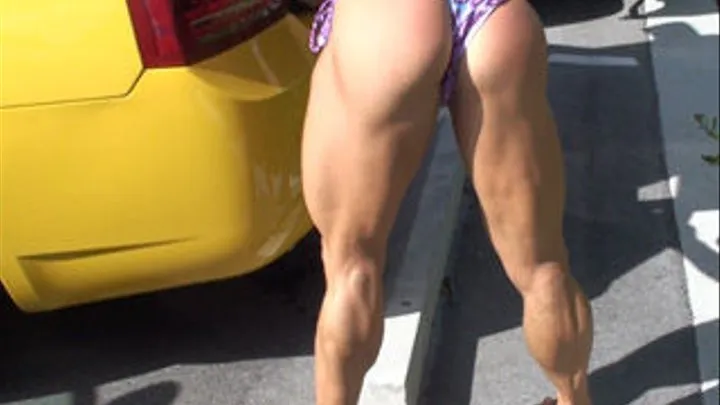 Muscular Legs and Ass by Trunk