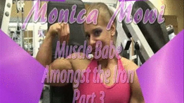 Muscle Babe in the Gym - part 3