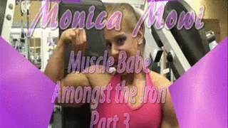 Muscle Babe in the Gym - part 3
