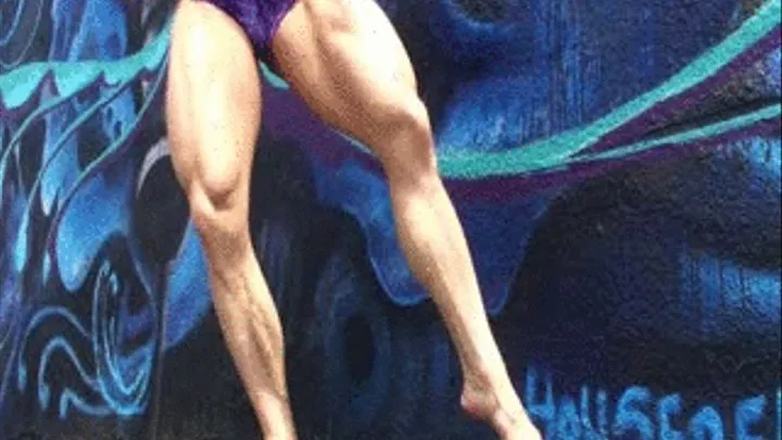 Graffiti Wall Muscle Closeup - part 1