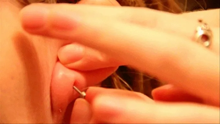 Piercing Studs in Ear