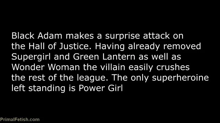 Black Adam - Rise to Power Part TWO- Enslavement of Power Girl XXX