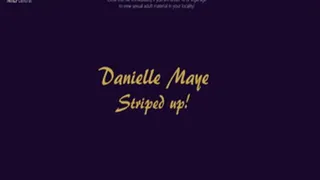 Danielle Maye - Striped up!